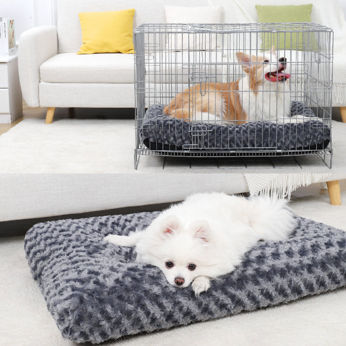 Washable Mattress Fluffy Calming Dog Bed