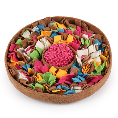 Dog Snuffle Mat - Interactive Feeding Game