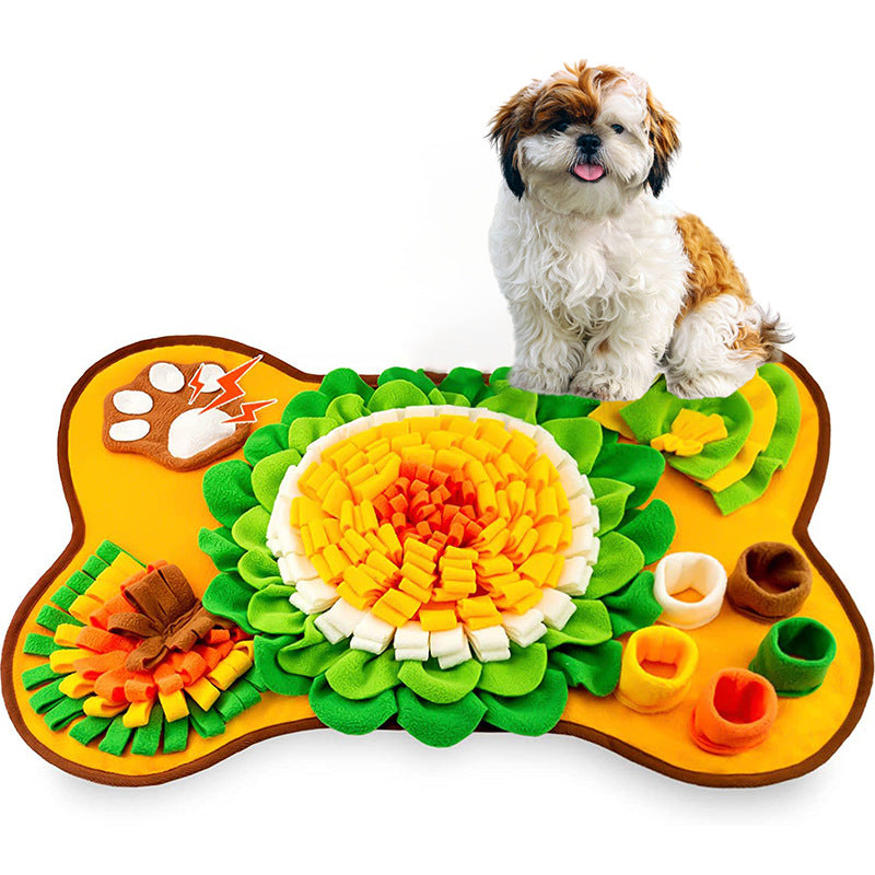 Dog Sniffing Mat, Interactive Feeding Game Toy for Puppies