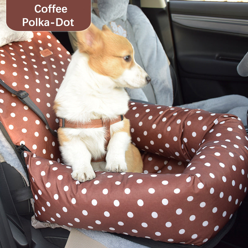 Removable Washable Dog Bed Car Seat Cover