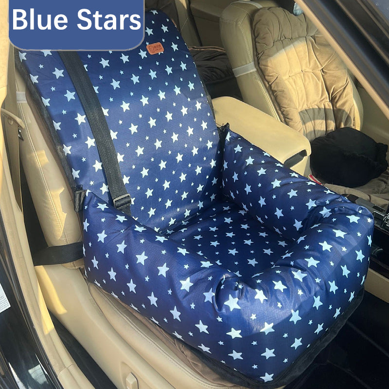 Removable Washable Dog Bed Car Seat Cover