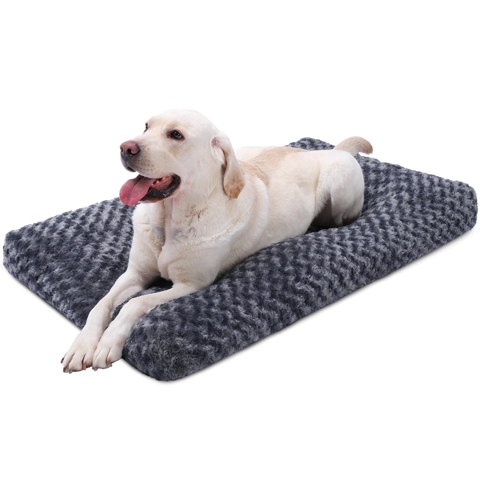 Washable Mattress Fluffy Calming Dog Bed